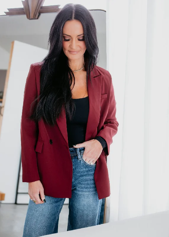 Women’s fashion that reflects your personality   Elara Button Front Blazer
