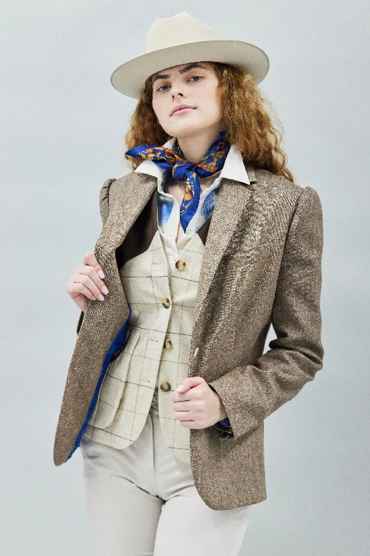 Versatile fashion options for every occasion   Brown Barbara Blazer