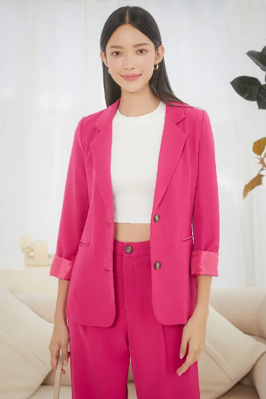 Chic for every occasion and style   Taylor Chic Blazer in Fuchsia