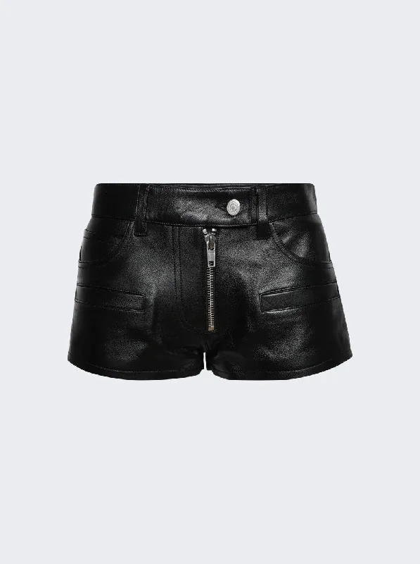 Stylish women’s clothing designed for comfort   Vintage Leather Shorts