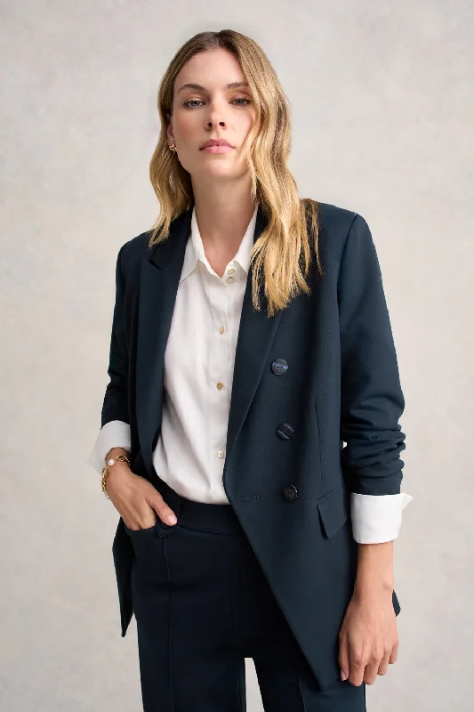 Refresh your wardrobe with stylish women’s outfits   Ponte Blazer - Ink