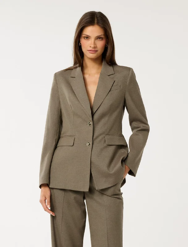 Trendy women’s clothing with a modern twist   Clarette Nipped Waist Blazer