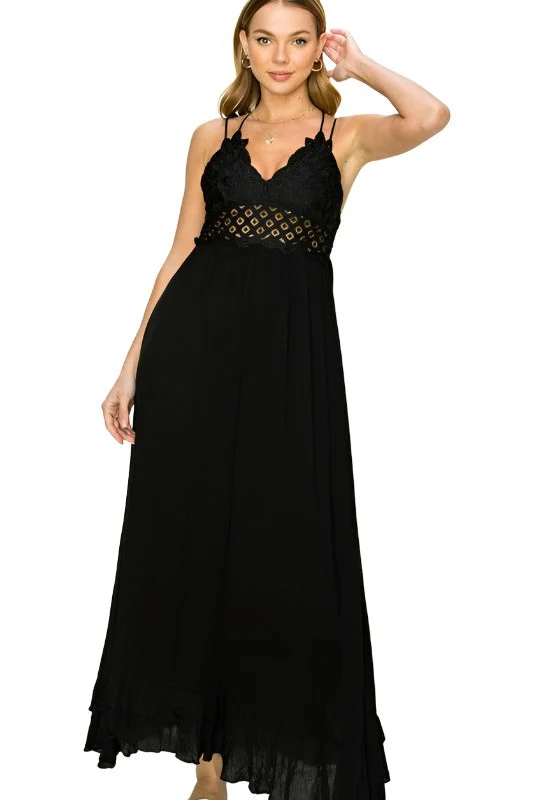 Essential women’s clothing for every season   In Love Bustier Lace Maxi Dress