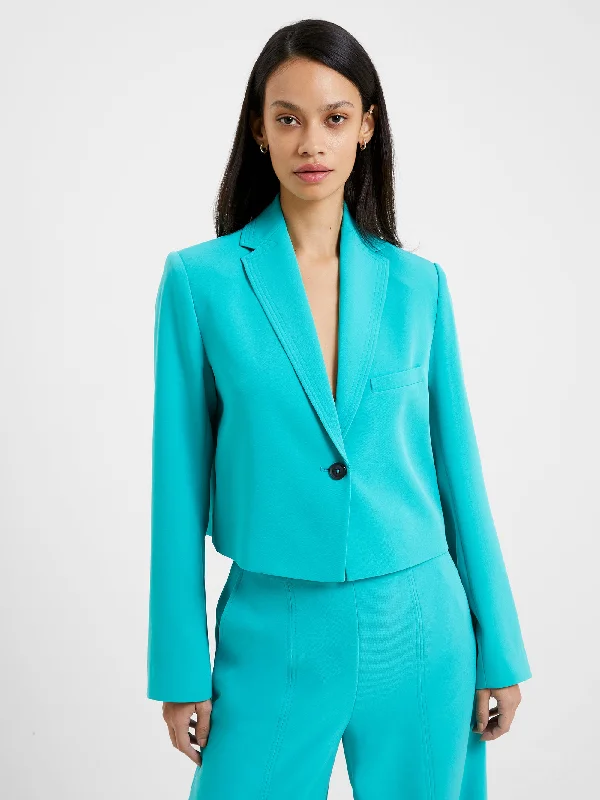 Refresh your wardrobe with trendy women’s apparel   Echo Crepe Cropped Blazer