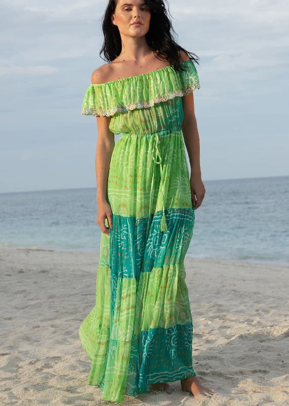 Women’s fashion that reflects your personality   Off Shoulder Maxi Maxi Dress Talya