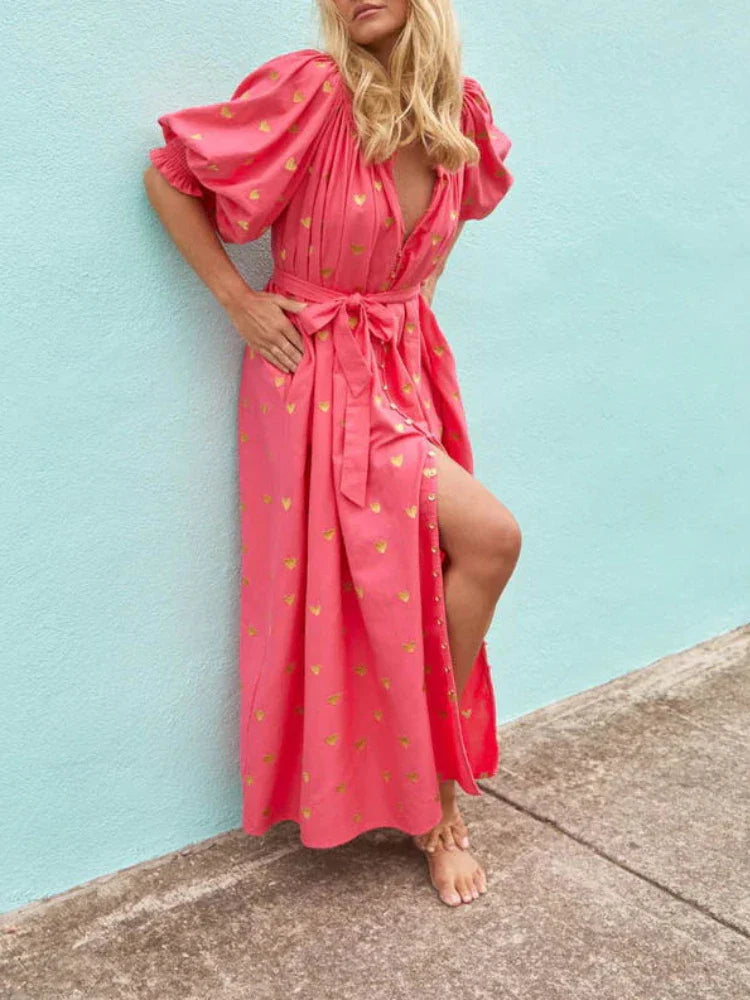 Bold, confident, and stylish women’s clothing Fashion Vintage Long 2024 New Holiday Summer Plus Size Loose Printed Short Sleeve Beach Maxi Dress Bold, confident, and stylish women’s clothing Fashion Vintage Long 2024 New Holiday Summer Plus Size Loose Printed Short Sleeve Beach Maxi Dress