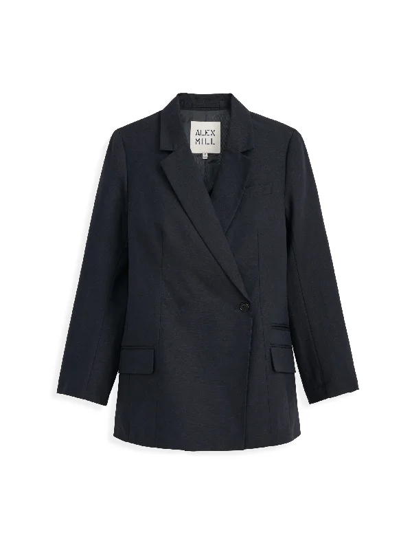 Look and feel your best in our women’s wear   Soho Waisted Blazer In Linen Cotton