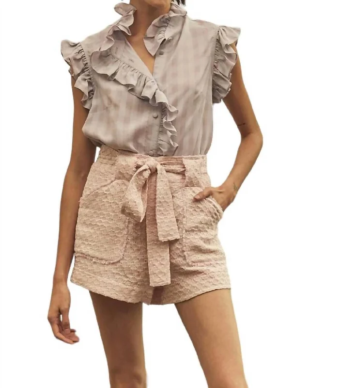 Affordable fashion that looks high-end   Emma Short In Pink