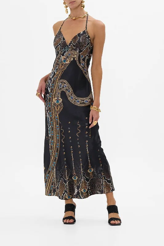 Step up your style with trendy women’s clothing   CHAIN DETAIL SLIP DRESS CALL ME CLEOPATRA