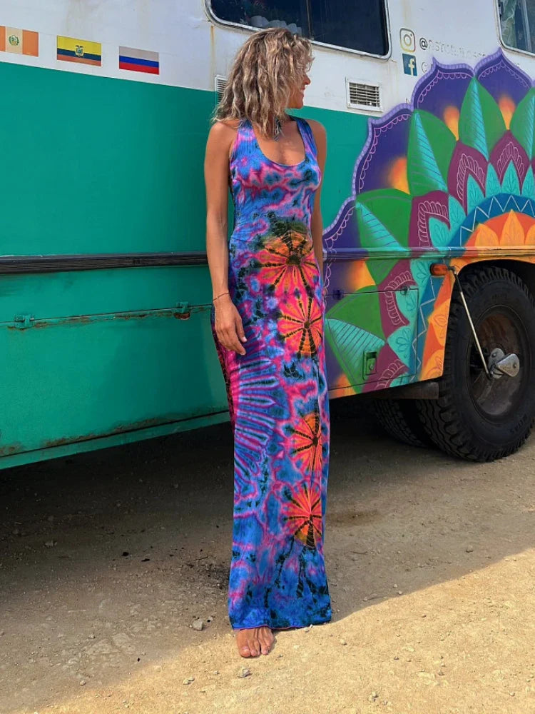 Comfortable yet stylish outfits for women on the go Holiday Beach Vintage Printed Women 2024 Fashion Summer Sexy Backless Cross Slim Maxi Dress Comfortable yet stylish outfits for women on the go Holiday Beach Vintage Printed Women 2024 Fashion Summer Sexy Backless Cross Slim Maxi Dress
