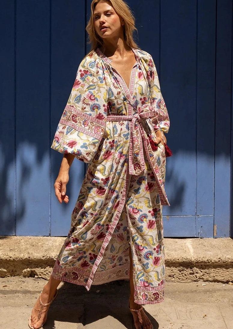 Sleek and sophisticated fashion for modern women   Button Down  Maxi Dress Adriana