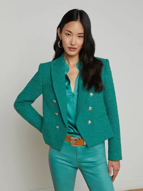 Refresh your closet with chic and comfy styles   Brooke Open-Front Blazer