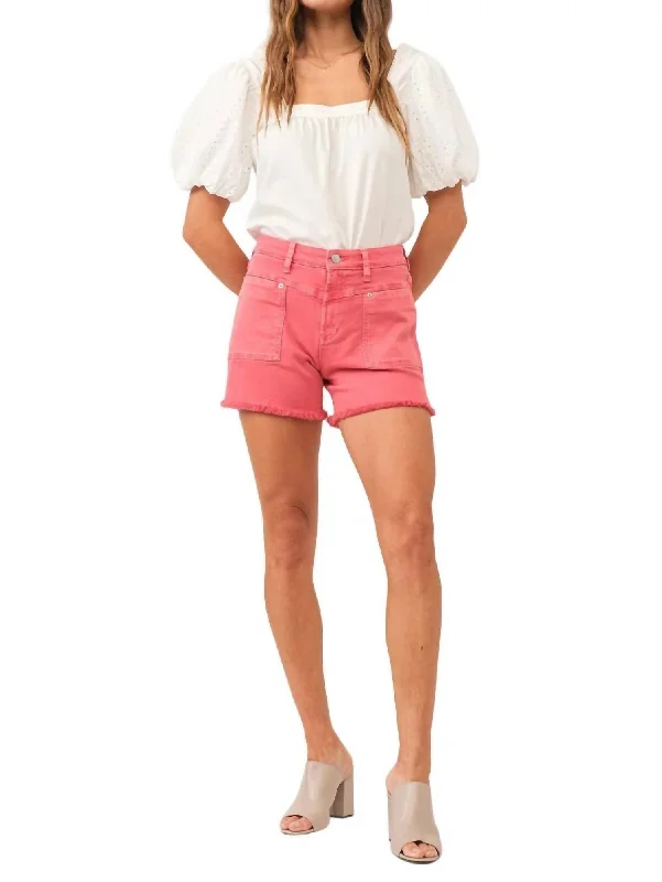 Classic pieces for a timeless wardrobe   Ivy Radiant Shorts In Red