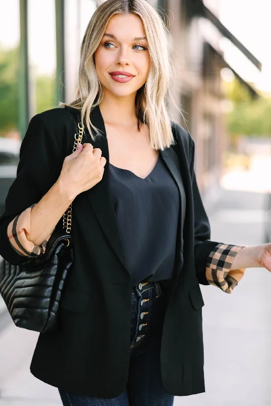 Timeless women’s fashion for any occasion   It's A Match Black Blazer