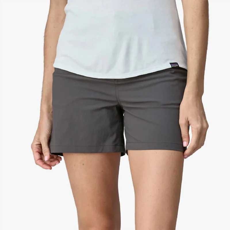 Women’s clothing that combines comfort and style   Quandary Short In Forge Grey
