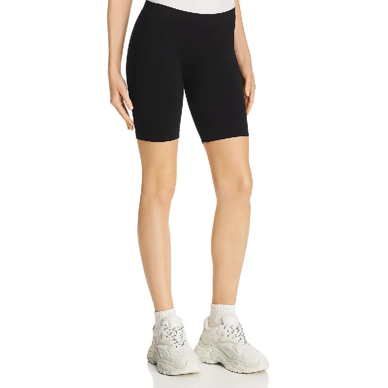Classic pieces for a timeless wardrobe   Womens Solid Stretch Bike Shorts