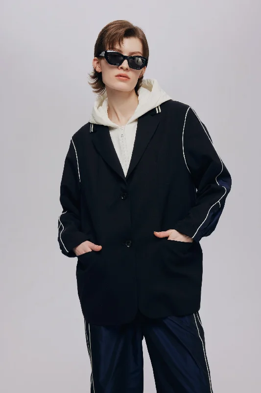 Affordable stylish women’s fashion collection   Vintage Patchwork Blazer