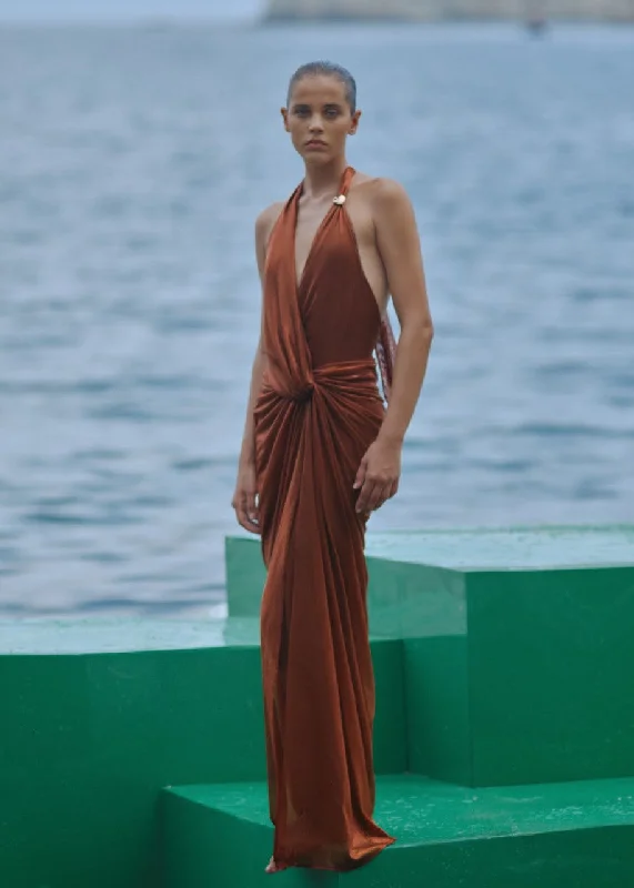 Trendy women’s clothing that suits every taste   Halterneck Maxi Dress Liz