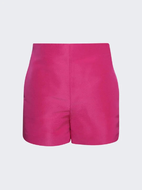 Elegant evening wear for special events   Solid Faille Shorts