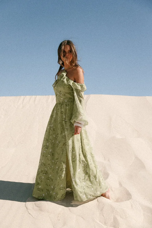 Versatile fashion for every type of woman   Alina Maxi Dress - Sage Botanica