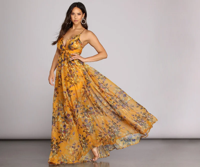 Effortlessly chic fashion for today’s woman   Leanna My Sunshine Floral Dress