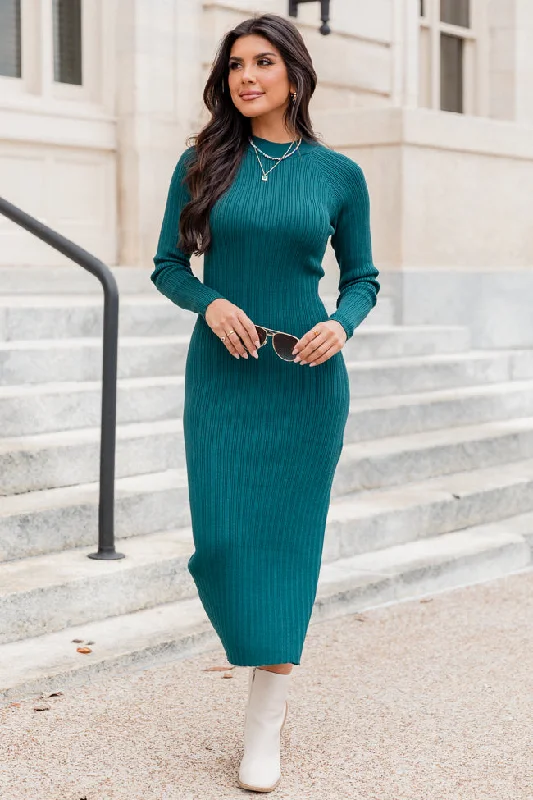 Trendy women’s clothing that suits every taste Timeless Beauty Teal Long Sleeve Midi Dress FINAL SALE Trendy women’s clothing that suits every taste Timeless Beauty Teal Long Sleeve Midi Dress FINAL SALE