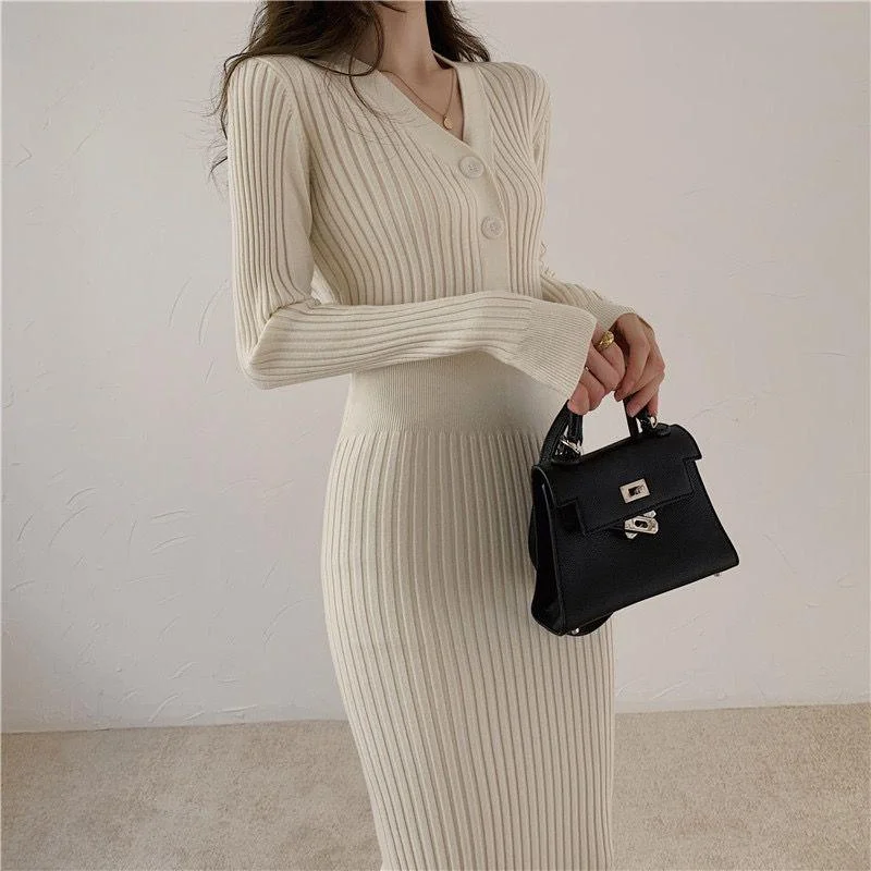 Chic, modern fashion for empowered women   Rowyn Knitted Dress