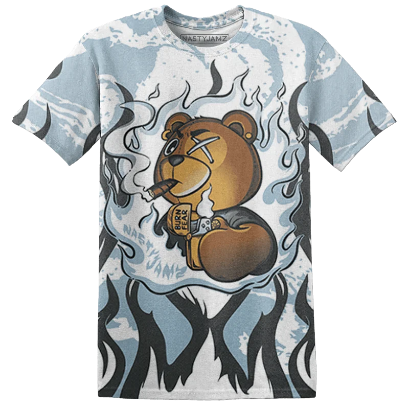 Fashion-forward styles that make a statement NastyJamz Blue Grey 13s T Shirt Match BER Burn Fear 3D All-Over Print Fashion-forward styles that make a statement NastyJamz Blue Grey 13s T Shirt Match BER Burn Fear 3D All-Over Print