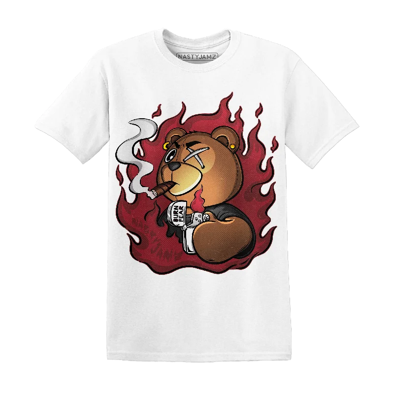 Clothing that’s as bold as you are   NastyJamz Cherry 12s T Shirt Match BER Burn Fear