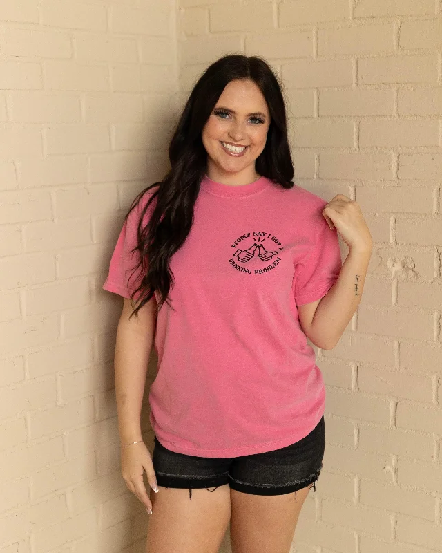 Casual outfits that elevate your style   Drinking Problem Tee