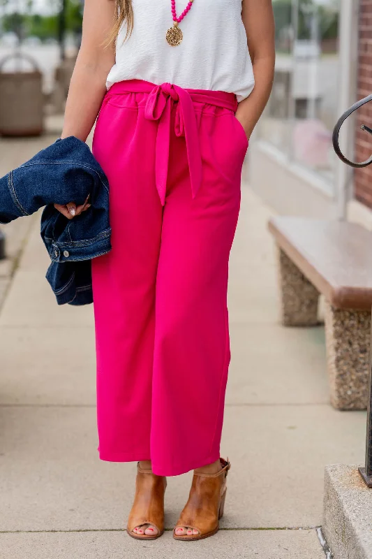 Luxurious fabrics and modern designs for women   Elevated Tie Waist Pants