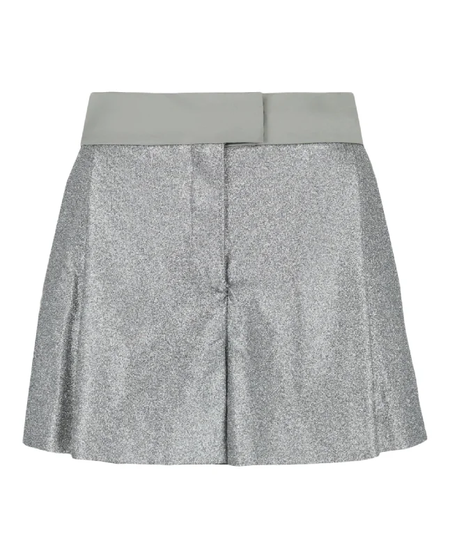 Designer-inspired women’s fashion at affordable prices Holiday Glitter Tuxedo Shorts Designer-inspired women’s fashion at affordable prices Holiday Glitter Tuxedo Shorts