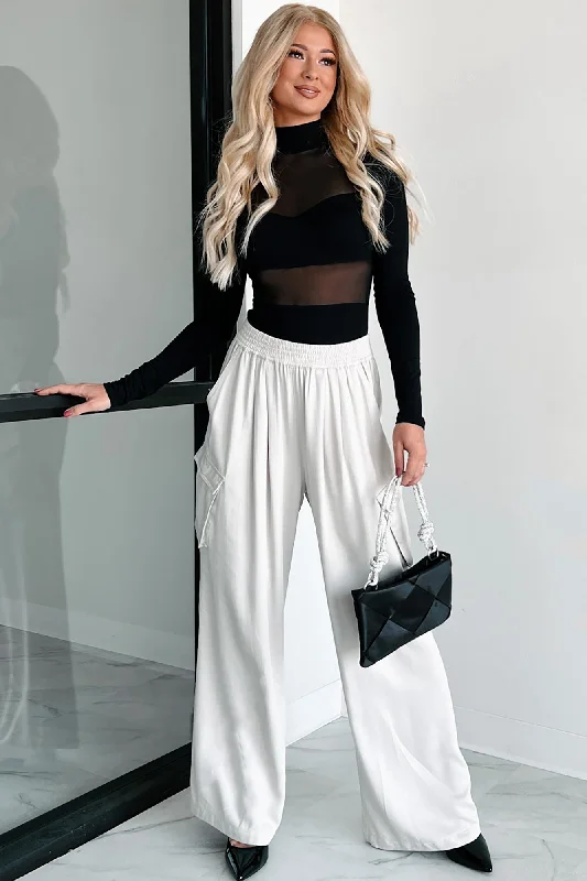 Women’s clothing to inspire confidence and beauty Mahoney Wide Leg Cargo Pants (Cloud) Women’s clothing to inspire confidence and beauty Mahoney Wide Leg Cargo Pants (Cloud)