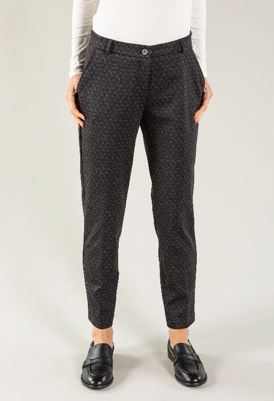 Effortlessly chic fashion for today’s woman Maron Patterned Pull On Trouser Regular Leg Effortlessly chic fashion for today’s woman Maron Patterned Pull On Trouser Regular Leg