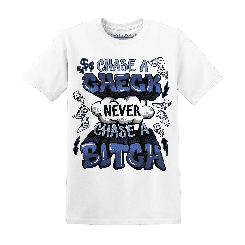 Confidence-boosting clothing for women NastyJamz Midnight Navy 5s T Shirt Match Chase A Check Confidence-boosting clothing for women NastyJamz Midnight Navy 5s T Shirt Match Chase A Check