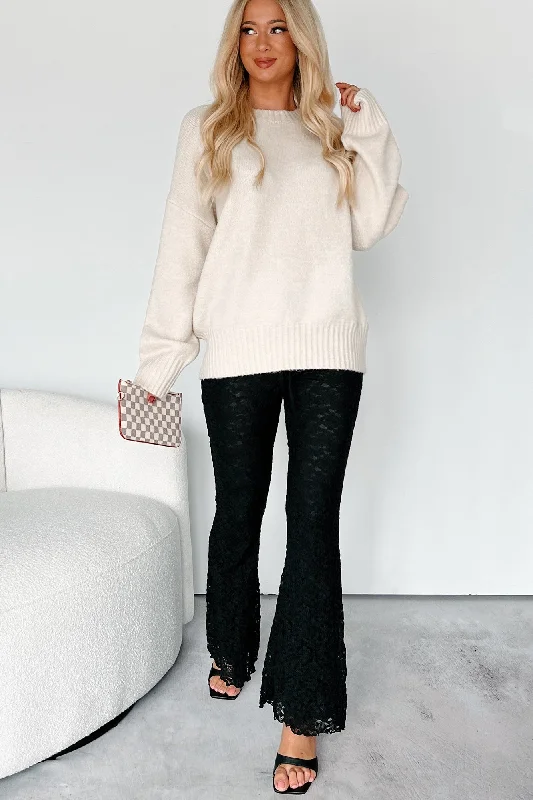 Premium quality women’s clothing at affordable prices Naturally Fabulous Floral Lace Flare Pants (Black) Premium quality women’s clothing at affordable prices Naturally Fabulous Floral Lace Flare Pants (Black)