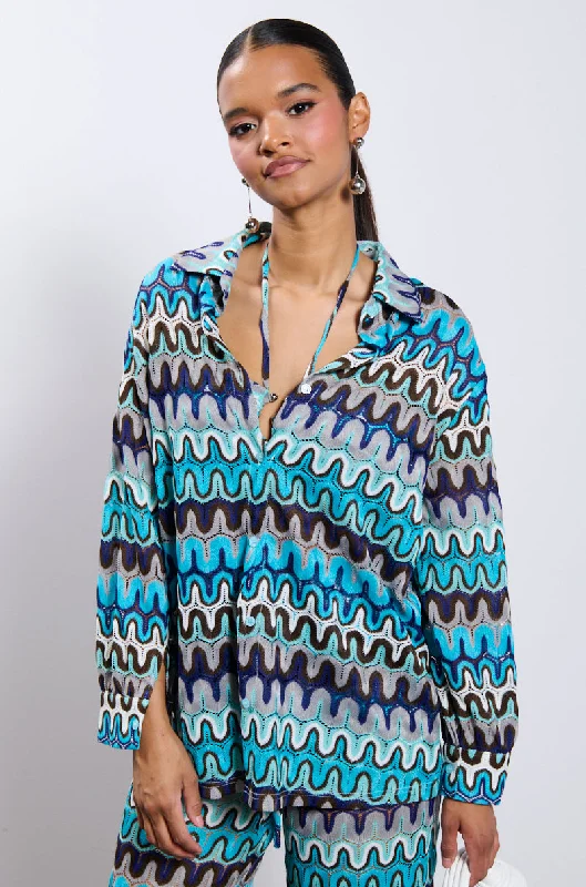 Chic for every occasion and style   NOT ABOUT IT BUTTON DOWN BLOUSE