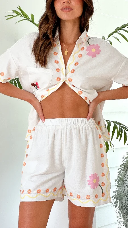 Statement pieces for the confident woman   Olivia Shorts - Floral
