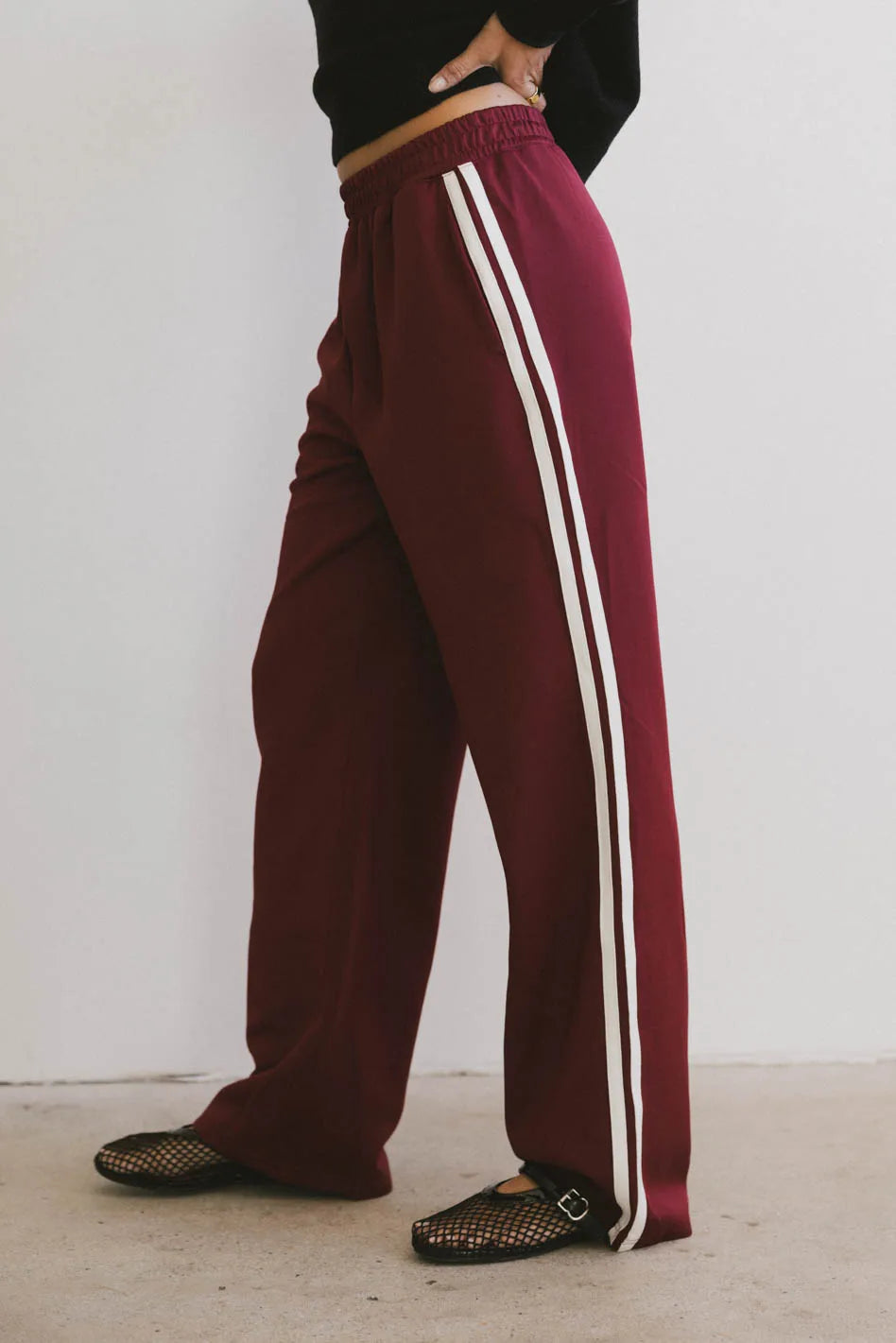 A perfect wardrobe for fashionable women   On The Track Pants