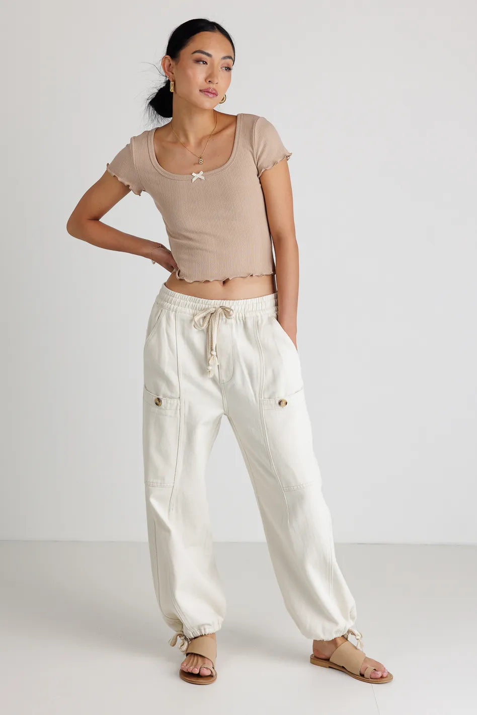 The ultimate destination for women’s clothing   Robyn Pants in Ivory