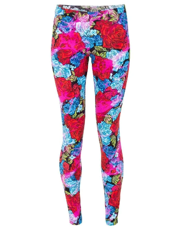 Get noticed with eye-catching women’s fashion   Rose Printed Legging