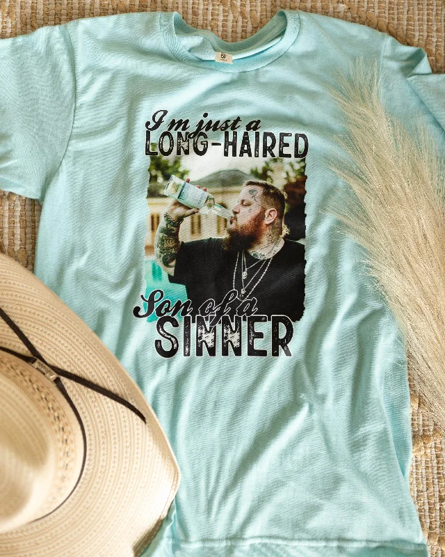 Dress up or down with these versatile pieces   Son Of A Sinner Jelly Roll Tee