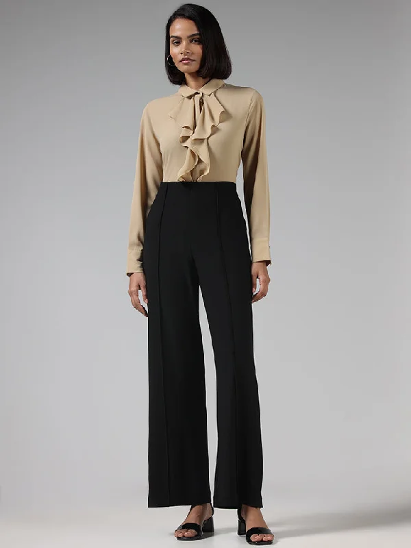 Clothing that’s as bold as you are   Wardrobe Solid Black Pants
