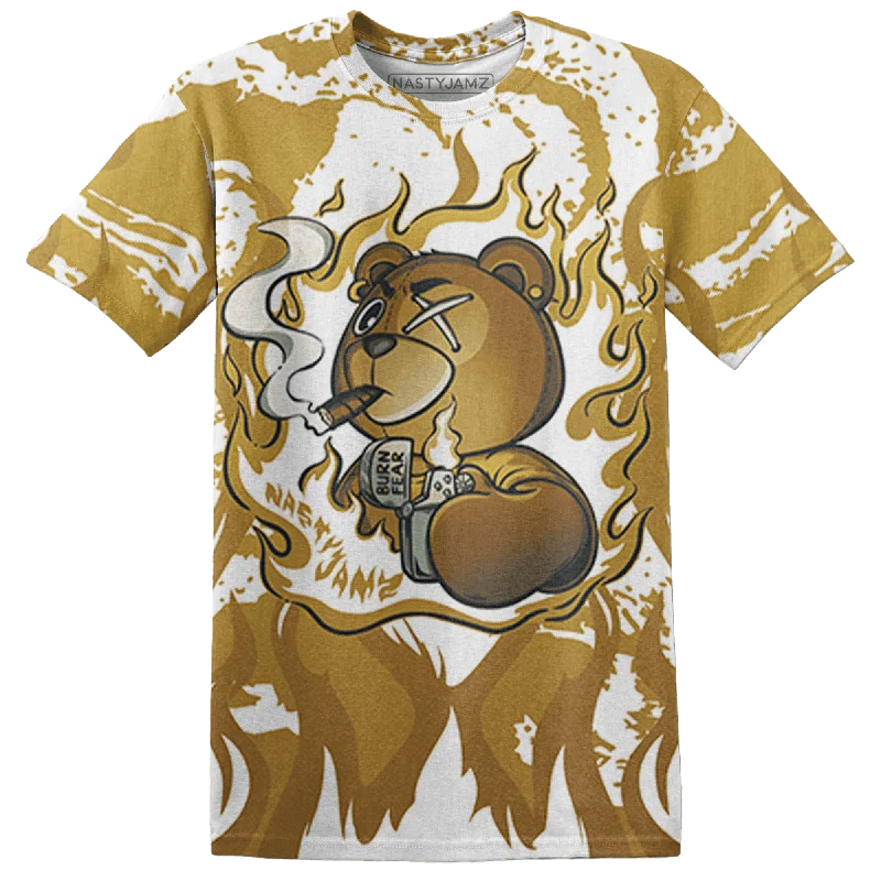 Effortlessly stylish outfits for the modern woman NastyJamz Wheat 13s T Shirt Match BER Burn Fear 3D All-Over Print Effortlessly stylish outfits for the modern woman NastyJamz Wheat 13s T Shirt Match BER Burn Fear 3D All-Over Print