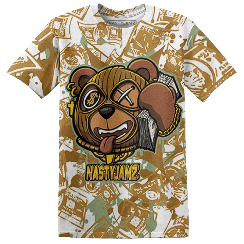 Bold fashion choices for the confident woman   NastyJamz Wheat 13s T Shirt Match Money Motive BER 3D All-Over Print