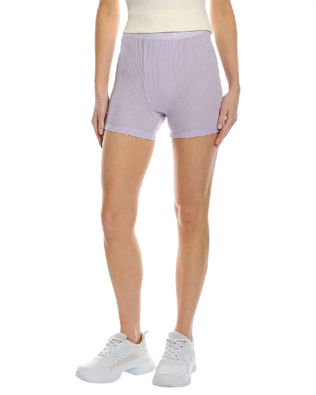 Modern fashion pieces designed for all women   WSLY Sutton Ribbed Boy Short