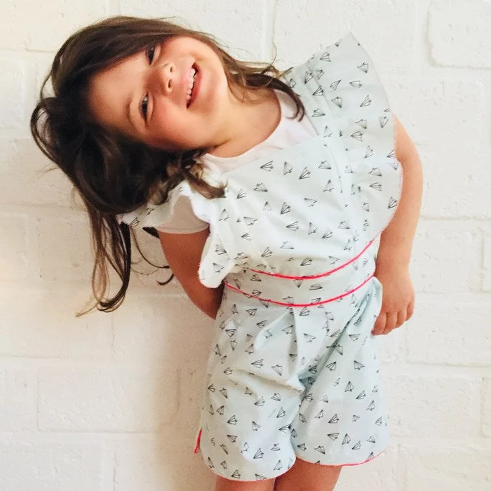Bold fashion choices for the confident woman You Made My Day Children's 19th of January Ruffles Overall Shorts Bold fashion choices for the confident woman You Made My Day Children's 19th of January Ruffles Overall Shorts