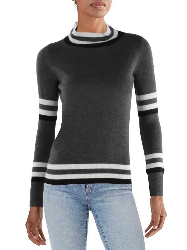 Bold and sophisticated looks for every woman Arcadia Womens Heathered Long Sleeve Mock Turtleneck Sweater Bold and sophisticated looks for every woman Arcadia Womens Heathered Long Sleeve Mock Turtleneck Sweater