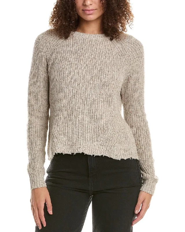 Confidence-boosting clothing for women Autumn Cashmere Distressed Wool & Silk-Blend Sweater Confidence-boosting clothing for women Autumn Cashmere Distressed Wool & Silk-Blend Sweater
