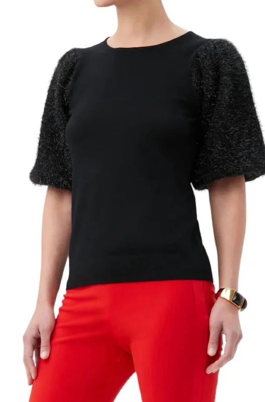 Cozy women’s clothing for the colder months   Barbier Sweater In Blk